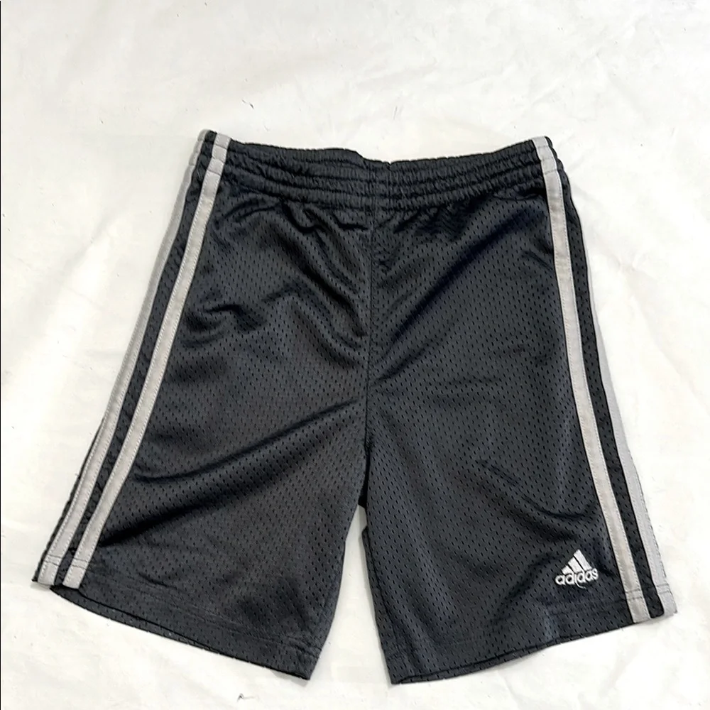 Adidas Kids Shorts with White Stripes